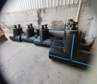 FABRICATED AIR VALVE TEE